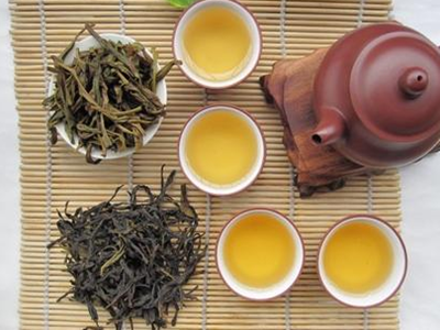 由于台湾乌龙茶是很多茶叶的总称,我们就以高山冻顶乌龙茶为例.图片