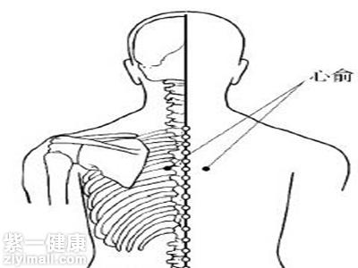 心俞穴的准确位置图如何正确找出身上的心俞穴