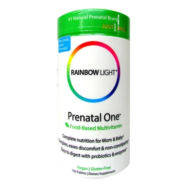 潤泊萊/Rainbow Light 孕婦維生素片多復(fù)合營養(yǎng)維生素150片/瓶
