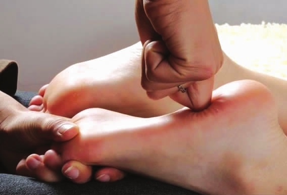 Foot massage orgasms