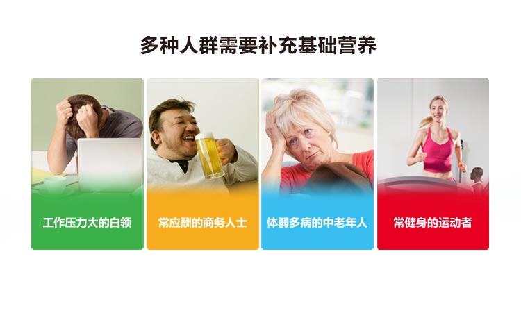 多种人群需要补充营养