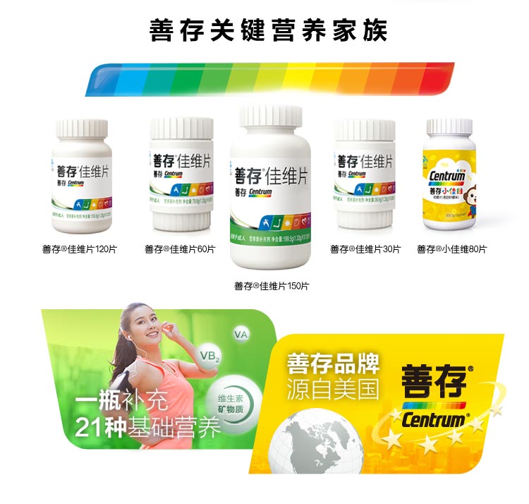 善存关键营养家族