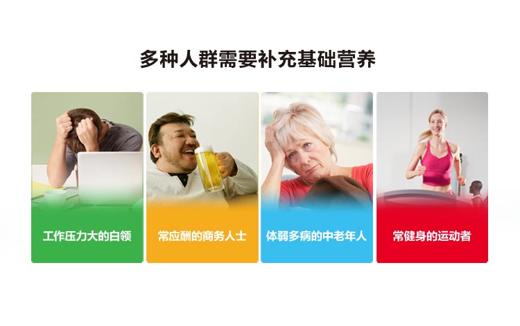 多种人群需要补充营养基础