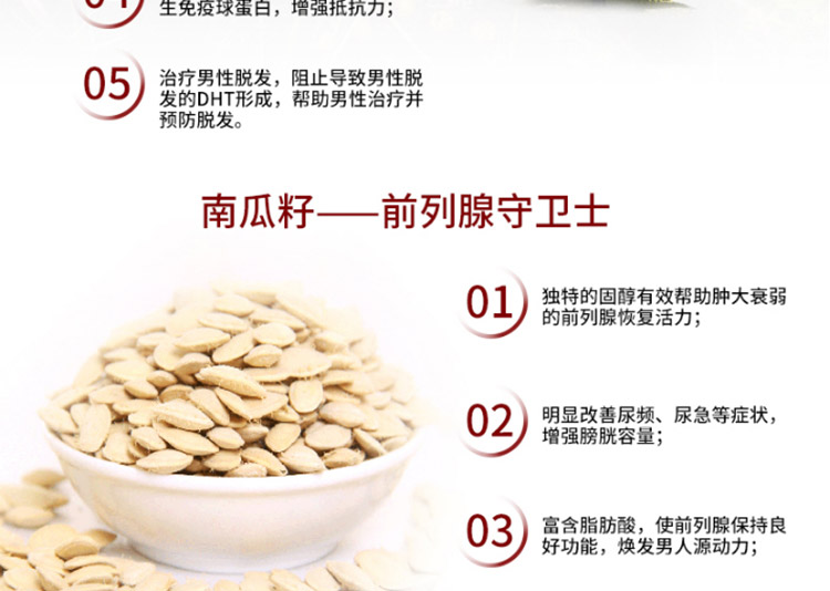 gnc锯棕榈复合片成分介绍
