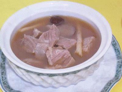 参芪灵芝牛肉汤 