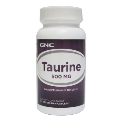 美国gnc健安喜牛磺酸片500mg×50片_价格多少钱_说明书_功效与作用