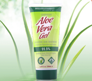 英国aloe vera gel 99%纯芦荟胶
